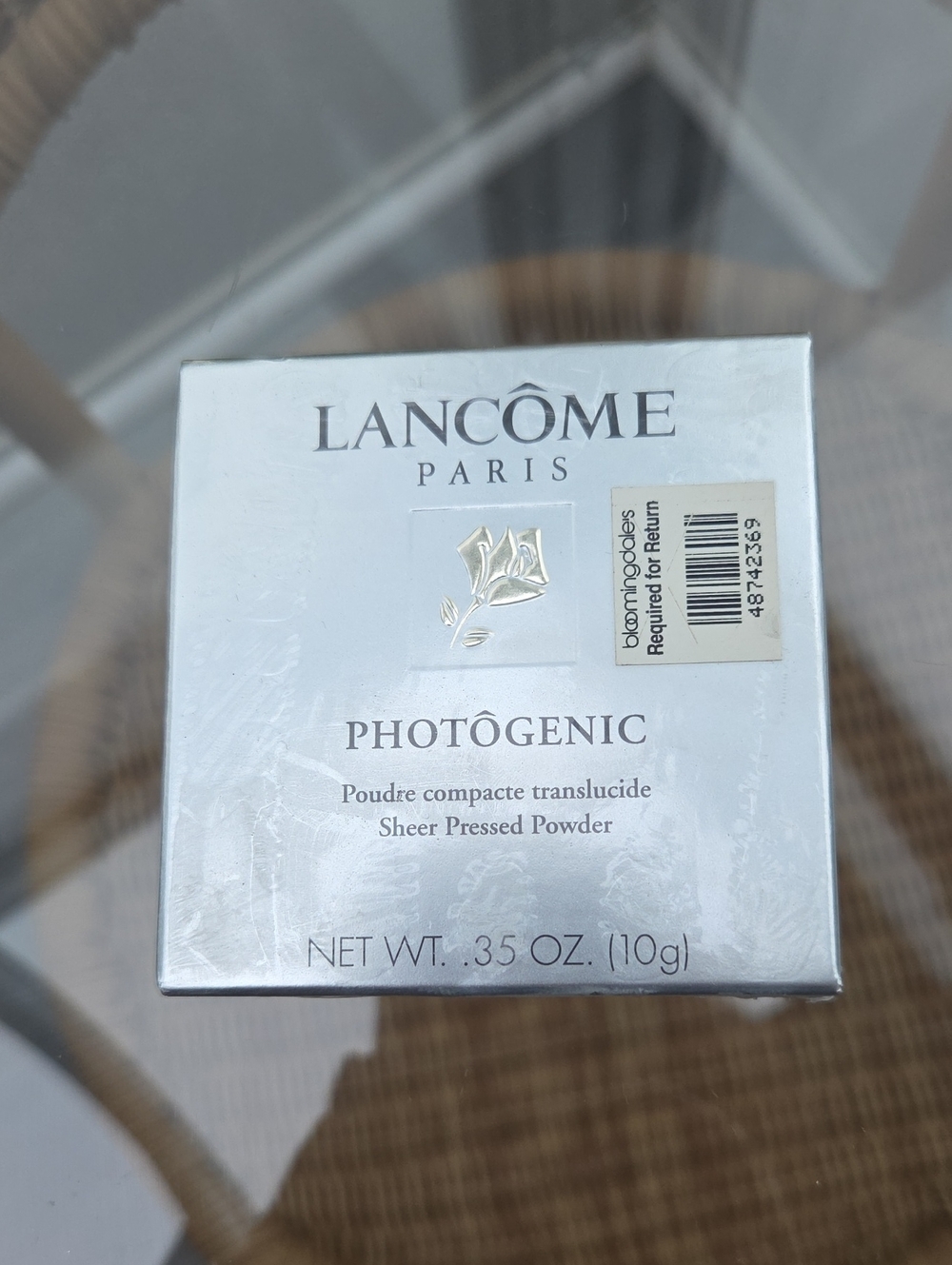 Lancôme Photogenic Sheer Pressed Powder - Light Buff Sealed